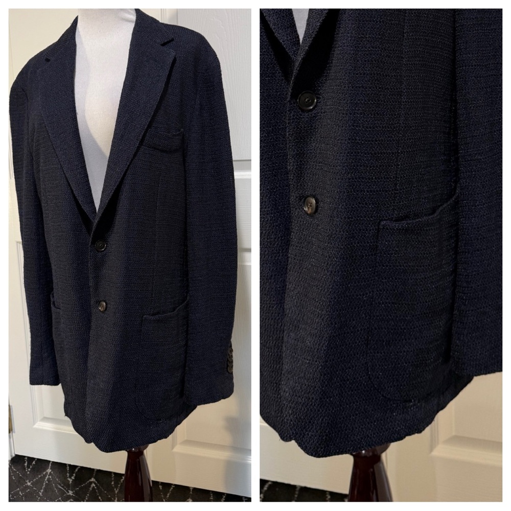 Suitsupply Lazio Patch Unconstructed slim - wool silk blend - Picture 3 of 10